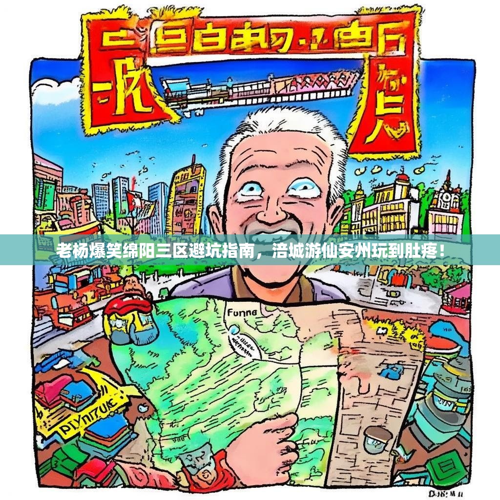 老杨爆笑绵阳三区避坑指南，涪城游仙安州玩到肚疼！