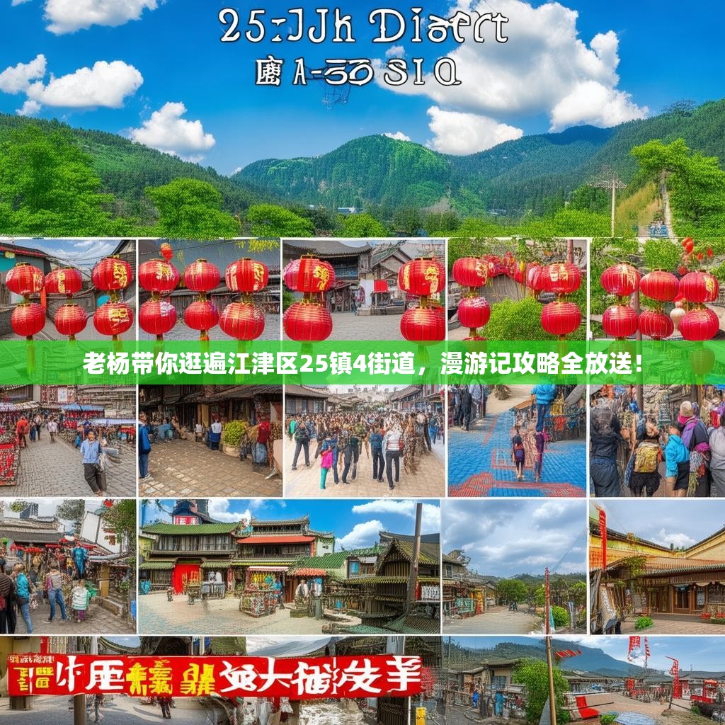 老杨带你逛遍江津区25镇4街道，漫游记攻略全放送！