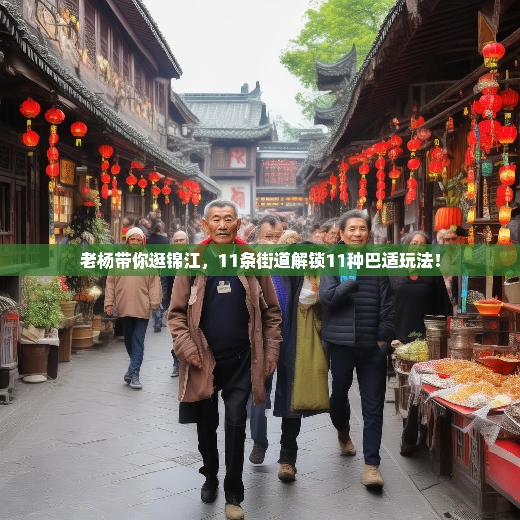 老杨带你逛锦江，11条街道解锁11种巴适玩法！