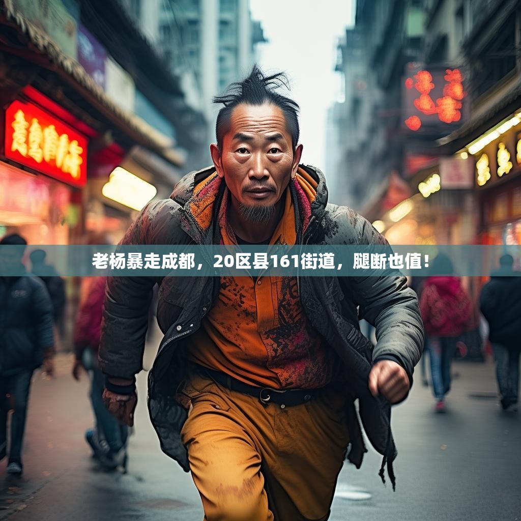 老杨暴走成都，20区县161街道，腿断也值！