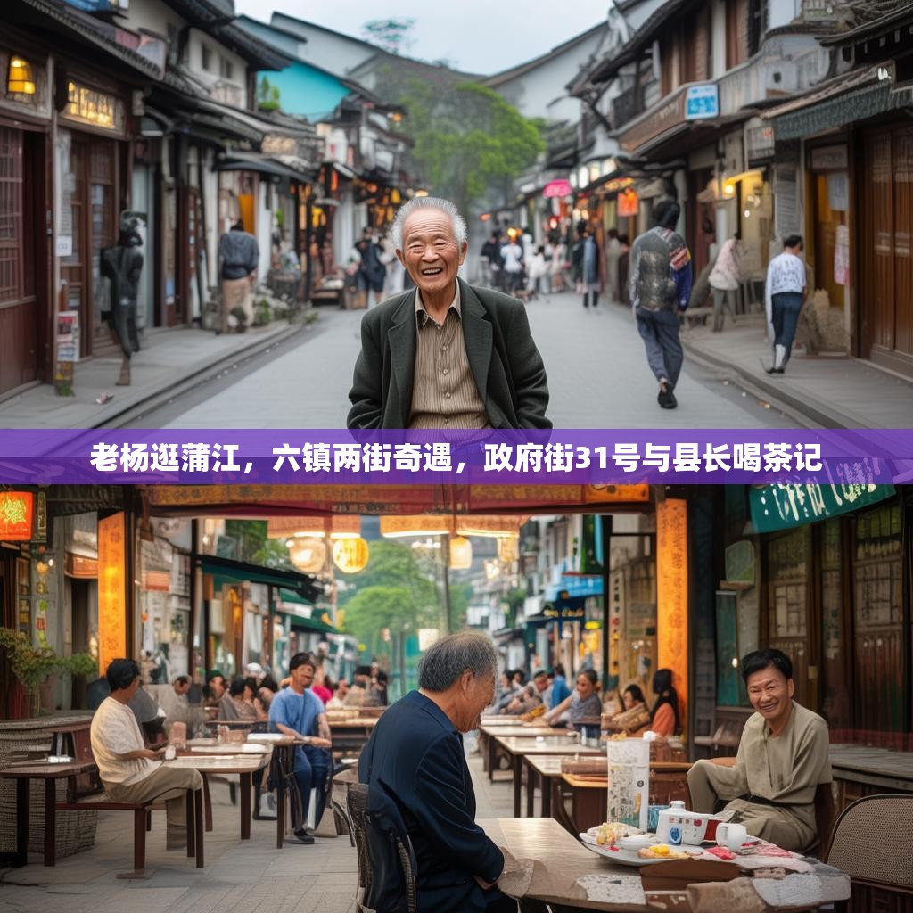 老杨逛蒲江，六镇两街奇遇，政府街31号与县长喝茶记