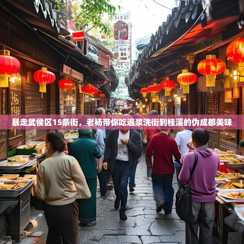 暴走武侯区15条街，老杨带你吃遍浆洗街到桂溪的伪成都美味