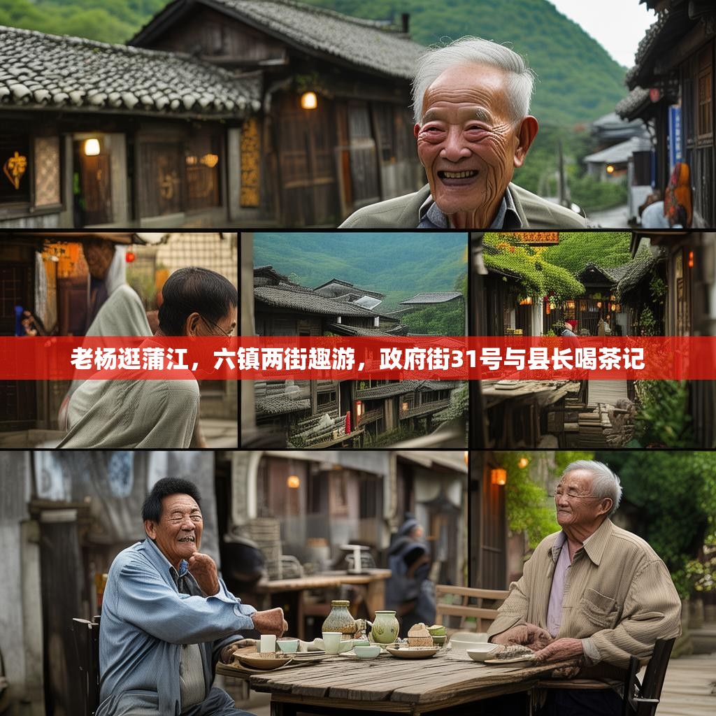 老杨逛蒲江，六镇两街趣游，政府街31号与县长喝茶记