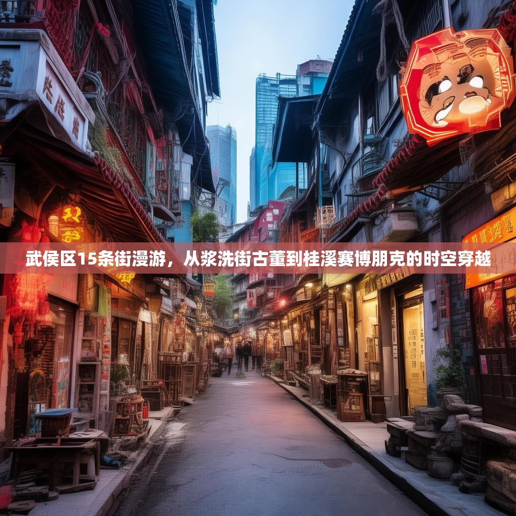 武侯区15条街漫游，从浆洗街古董到桂溪赛博朋克的时空穿越
