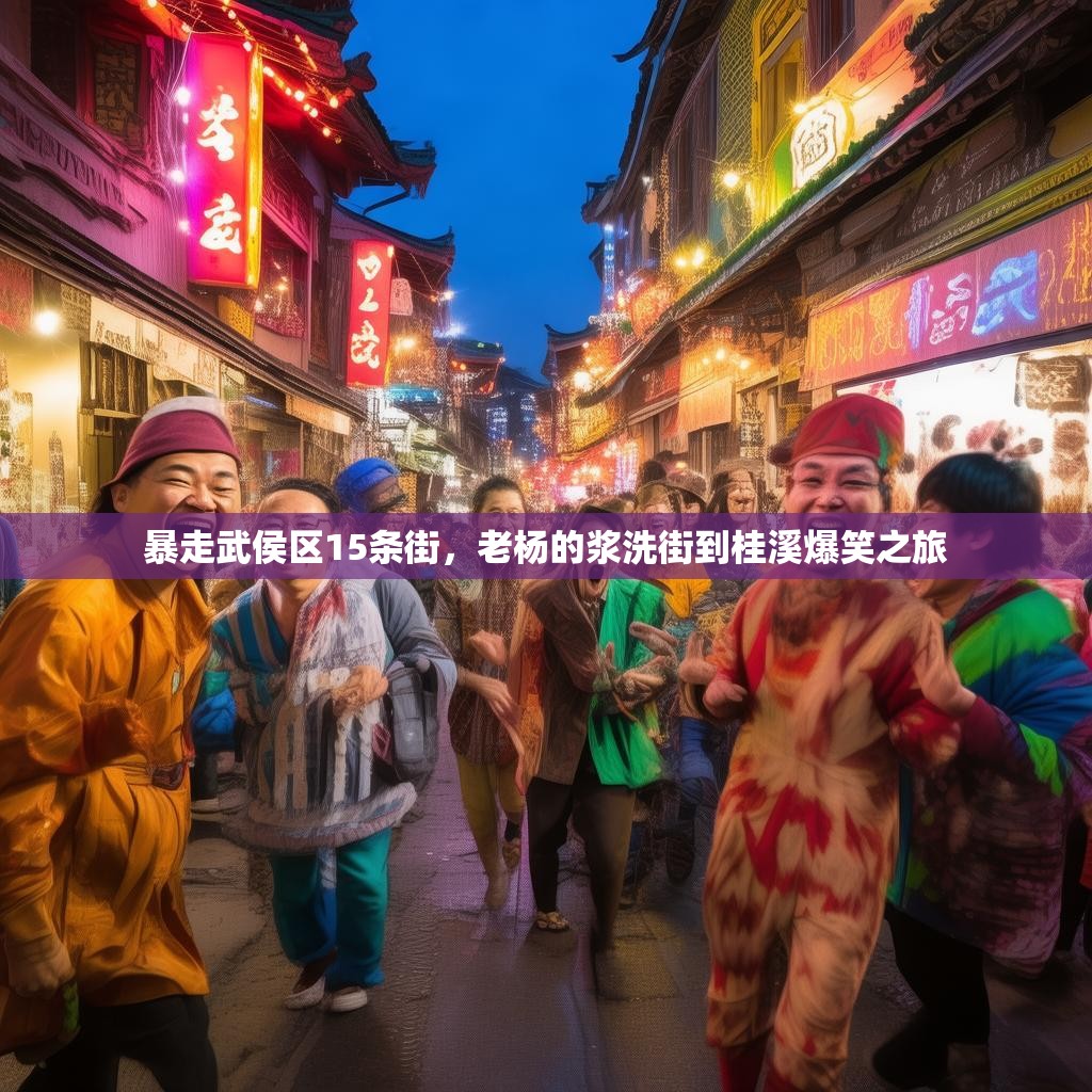 暴走武侯区15条街，老杨的浆洗街到桂溪爆笑之旅