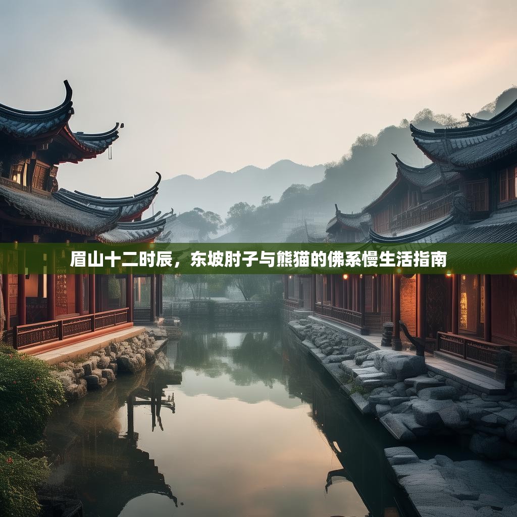 眉山十二时辰，东坡肘子与熊猫的佛系慢生活指南