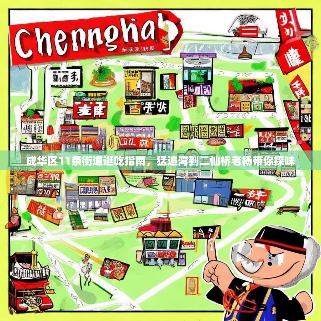 成华区11条街道逛吃指南，猛追湾到二仙桥老杨带你探味