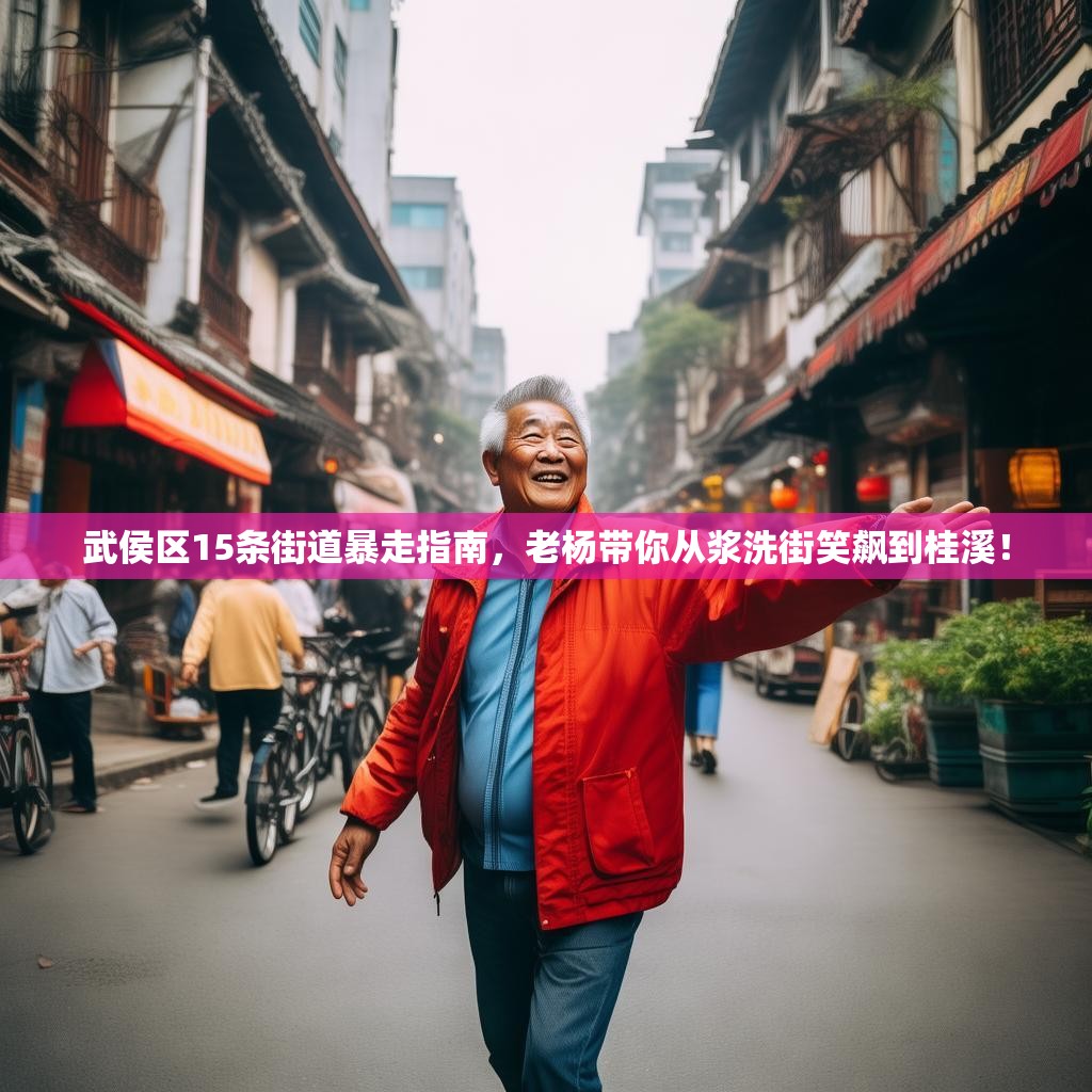武侯区15条街道暴走指南，老杨带你从浆洗街笑飙到桂溪！