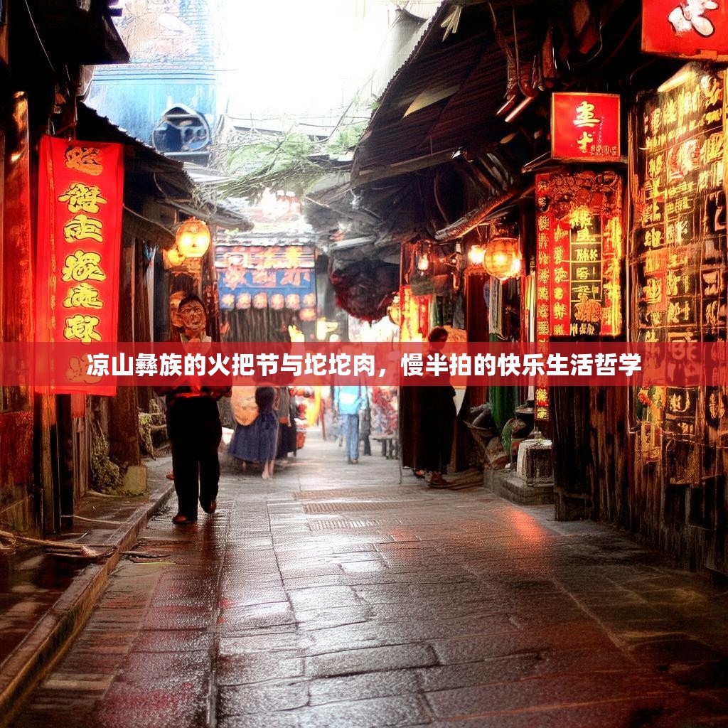 凉山彝族的火把节与坨坨肉，慢半拍的快乐生活哲学