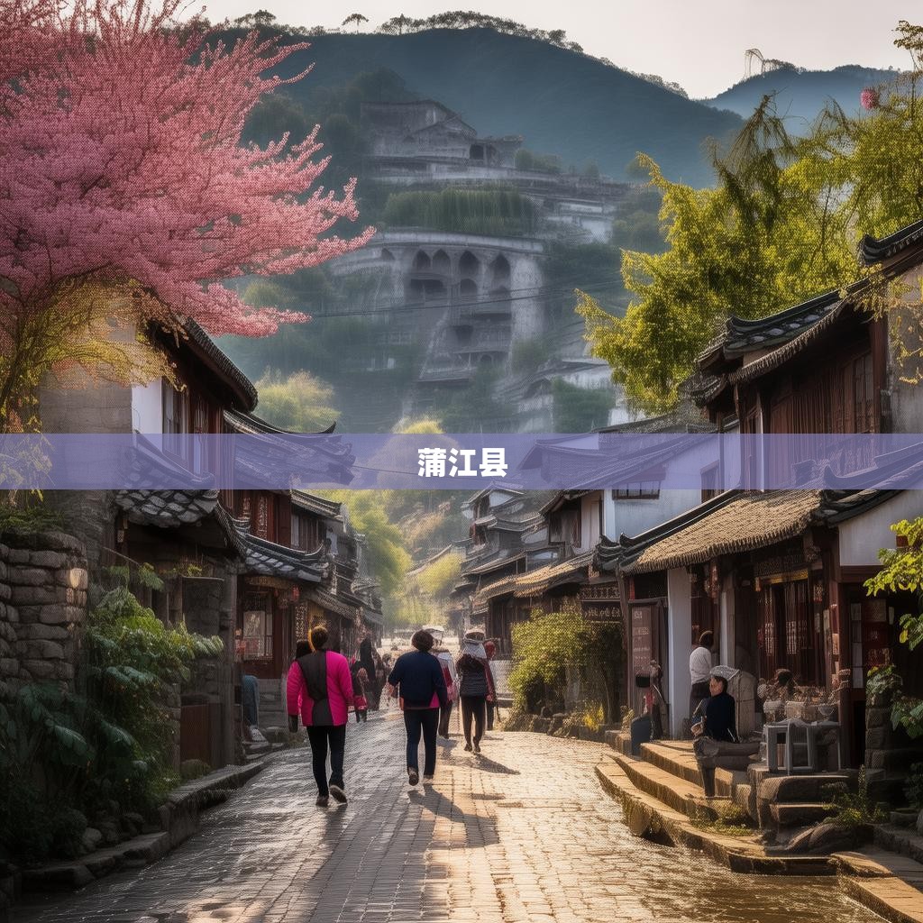 成都人的理想生活，蒲江县八仙乡镇漫游指南