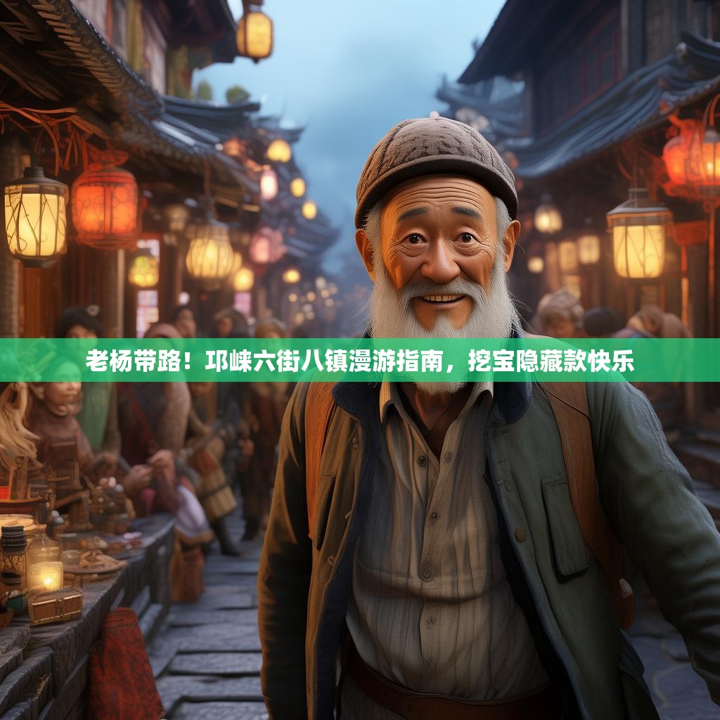 老杨带路！邛崃六街八镇漫游指南，挖宝隐藏款快乐