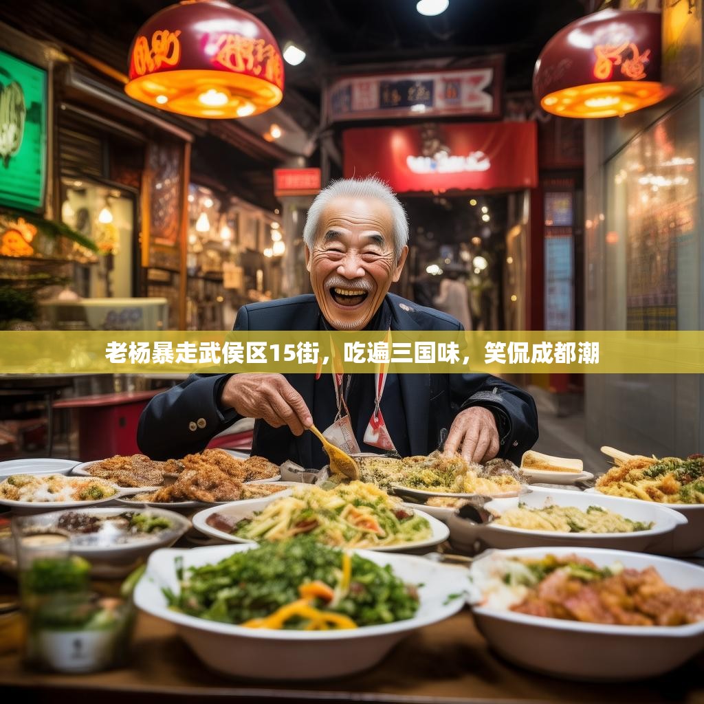 老杨暴走武侯区15街，吃遍三国味，笑侃成都潮