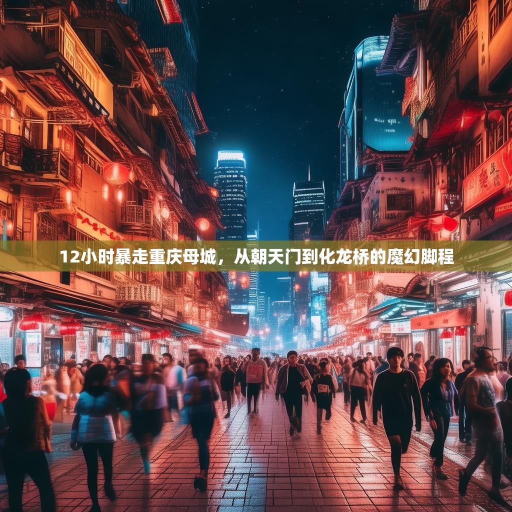 12小时暴走重庆母城，从朝天门到化龙桥的魔幻脚程