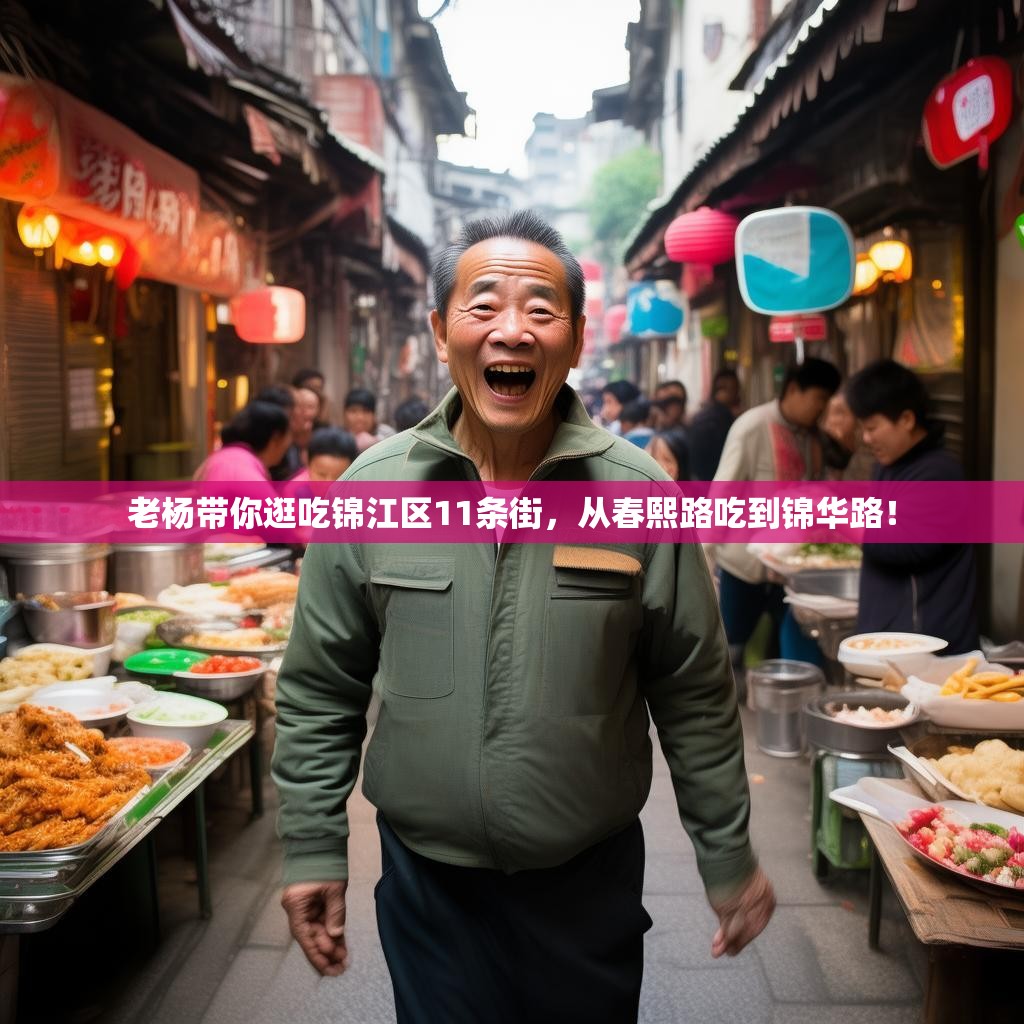 老杨带你逛吃锦江区11条街，从春熙路吃到锦华路！