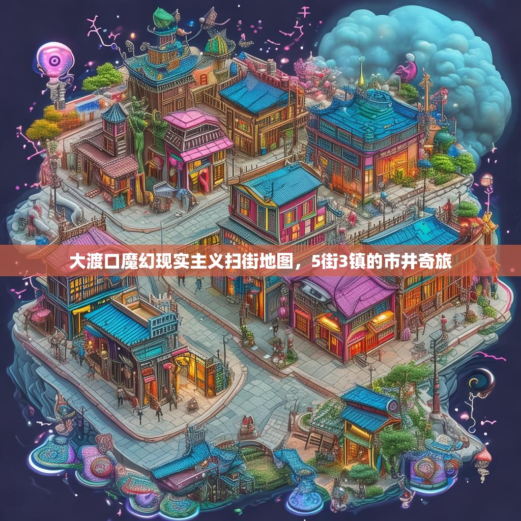 大渡口魔幻现实主义扫街地图，5街3镇的市井奇旅