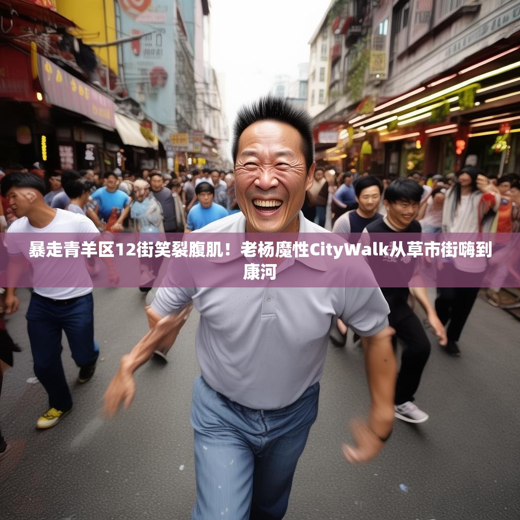 暴走青羊区12街笑裂腹肌！老杨魔性CityWalk从草市街嗨到康河