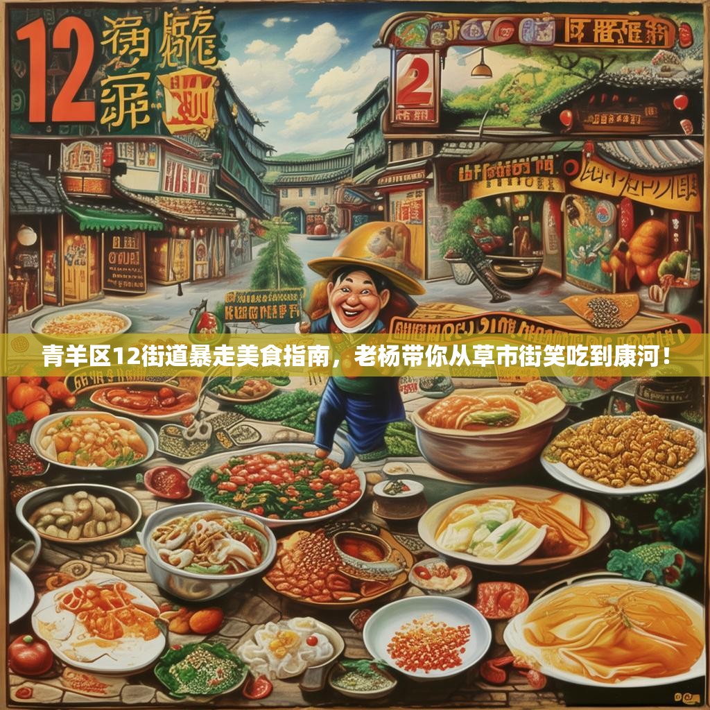 青羊区12街道暴走美食指南，老杨带你从草市街笑吃到康河！