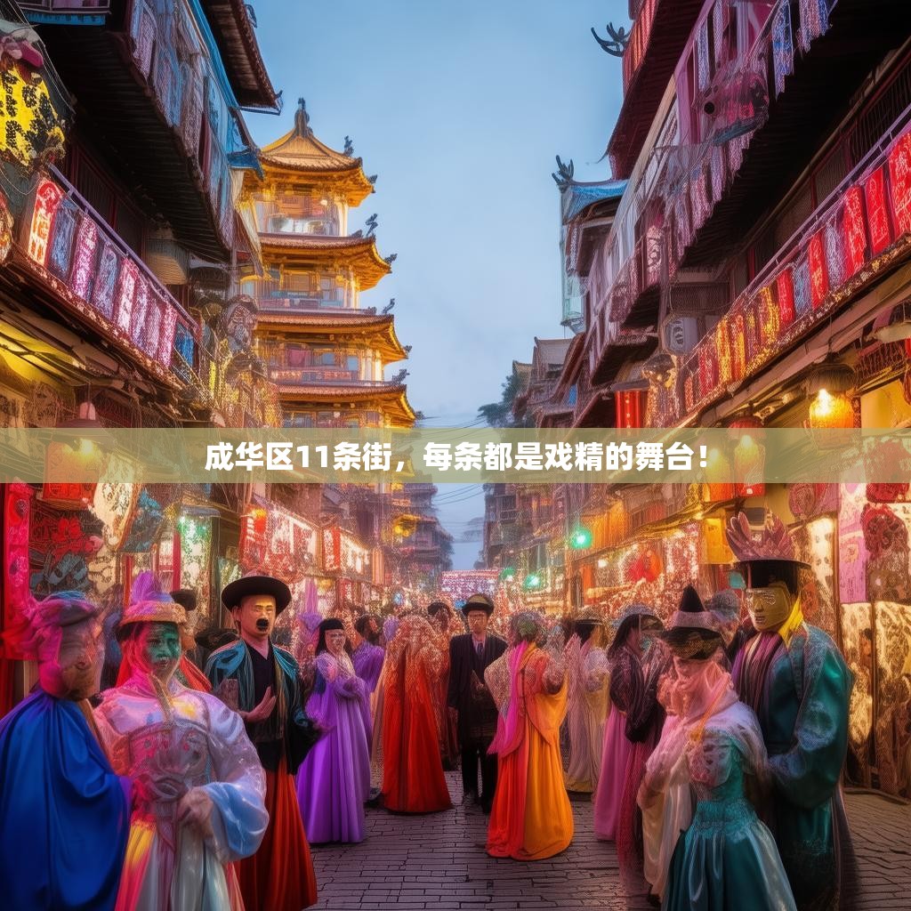 成华区11条街，每条都是戏精的舞台！